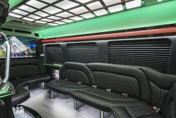 San Angelo Sprinter Party Bus Interior