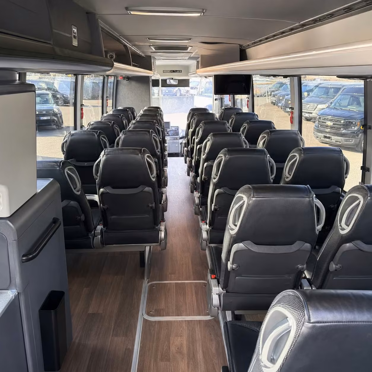 san angelo charter bus interior